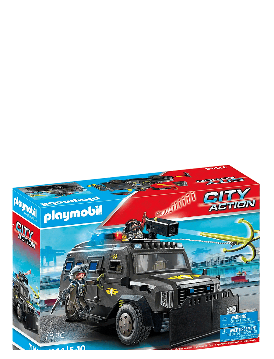PLAYMOBIL - Tactical Unit All-Terrain Vehicle - playmobil city action - multicolored - 1