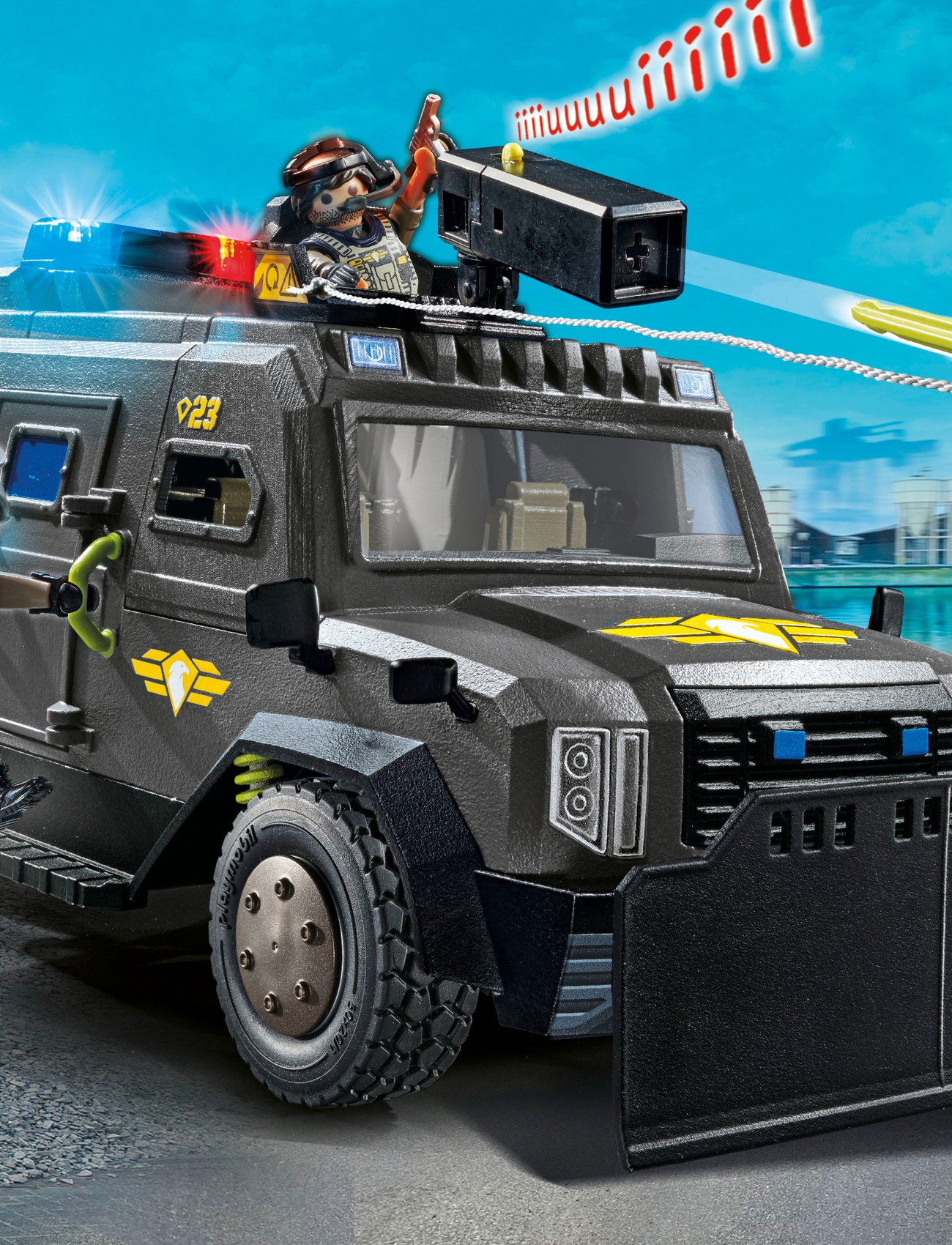 PLAYMOBIL - PLAYMOBIL City Action SWAT-ATV - 71144 - playmobil city action - multicolored - 1