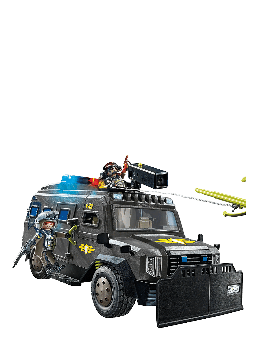 PLAYMOBIL - Tactical Unit All-Terrain Vehicle - playmobil city action - multicolored - 3