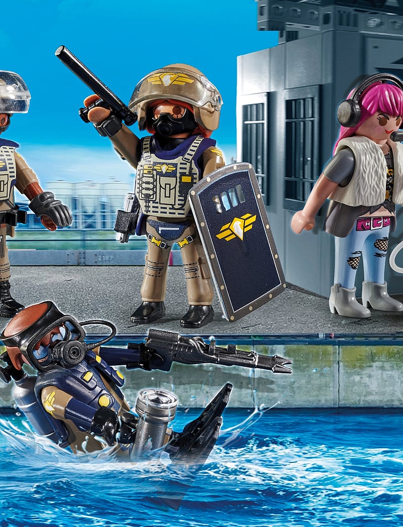 PLAYMOBIL - PLAYMOBIL City Action Tactical Unit - Figure Set - 71146 - playmobil city action - multicolored - 3