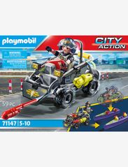 PLAYMOBIL - PLAYMOBIL City Action Tactical Unit - Mulit-Terrain Quad - 71147 - playmobil city action - multicolored - 5