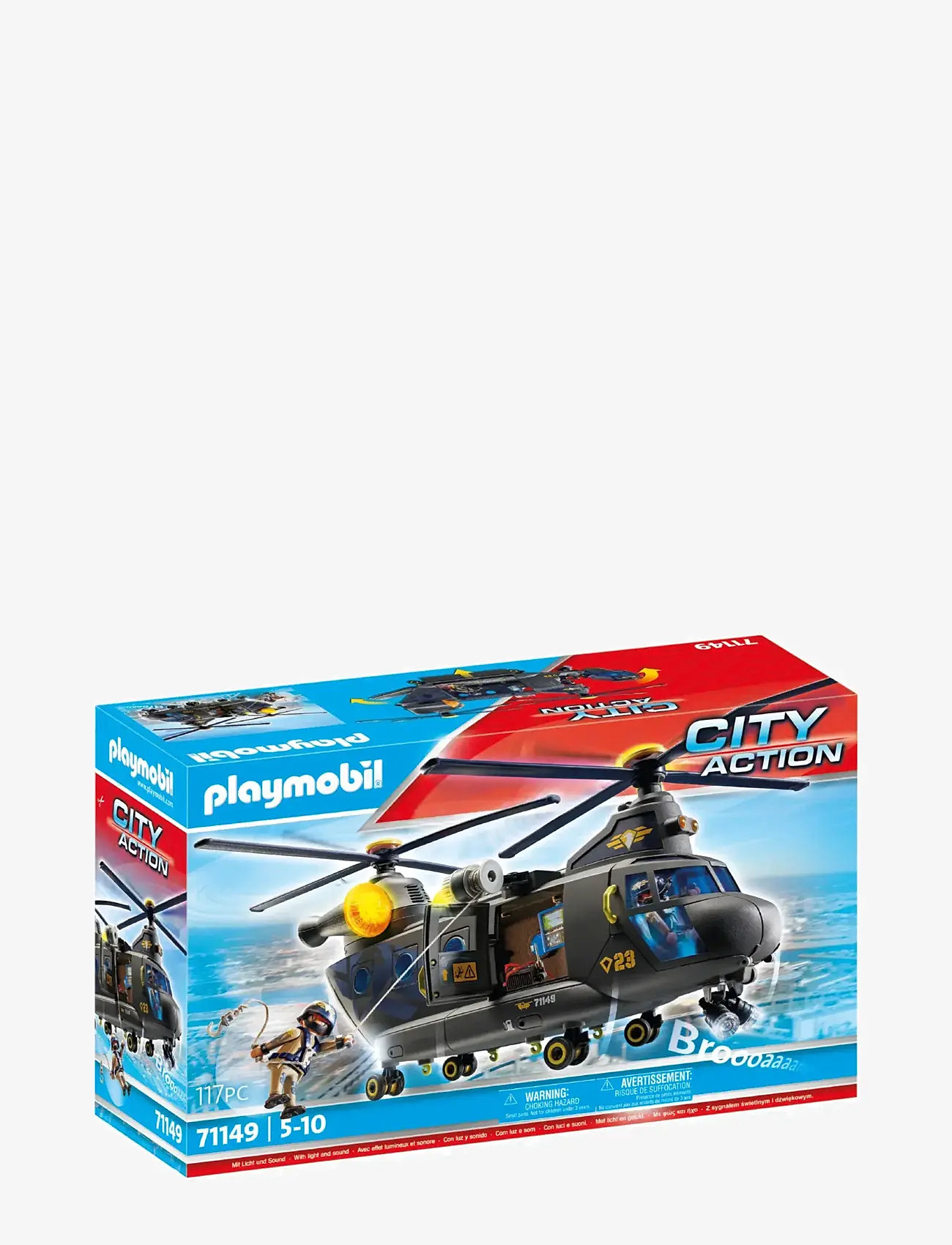 PLAYMOBIL - PLAYMOBIL City Action Tactical Unit - Rescue Aircraft - 71149 - multicolored - 1