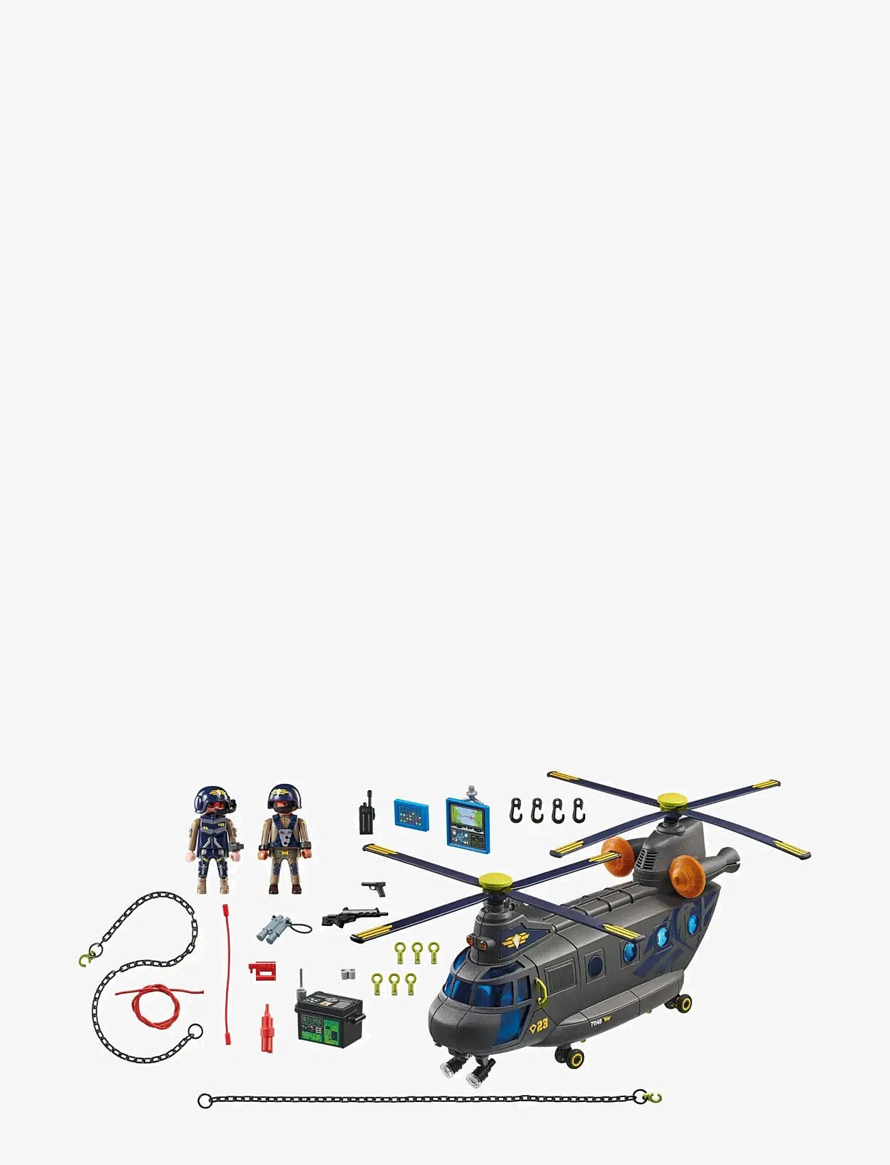 PLAYMOBIL - PLAYMOBIL City Action Tactical Unit - Rescue Aircraft - 71149 - multicolored - 4