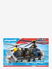 PLAYMOBIL - PLAYMOBIL City Action SWAT-redningsflyver - 71149 - playmobil city action - multicolored - 6