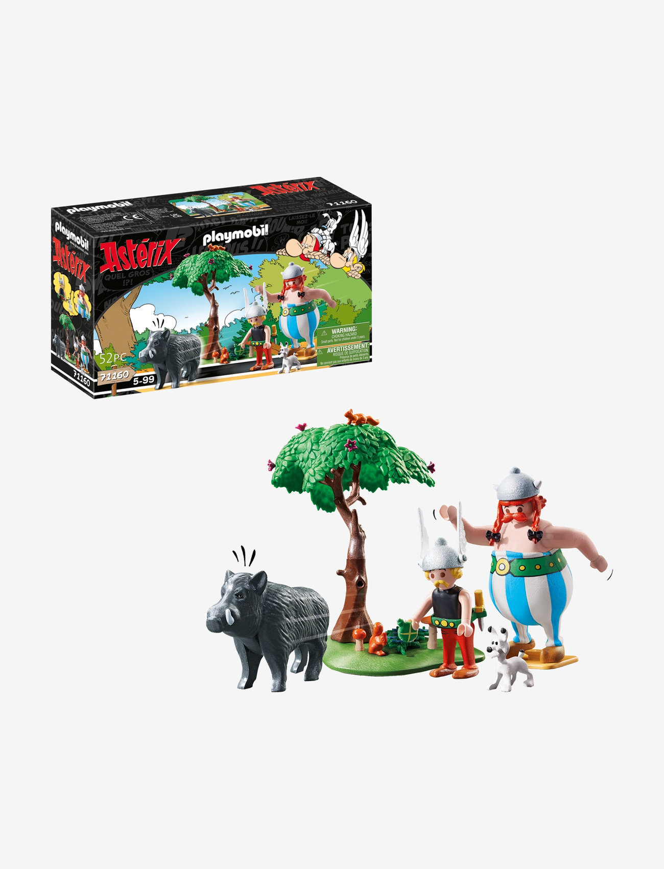PLAYMOBIL - PLAYMOBIL Astérix: Wild Boar Hunting - 71160 - playmobil asterix - multicolored - 1