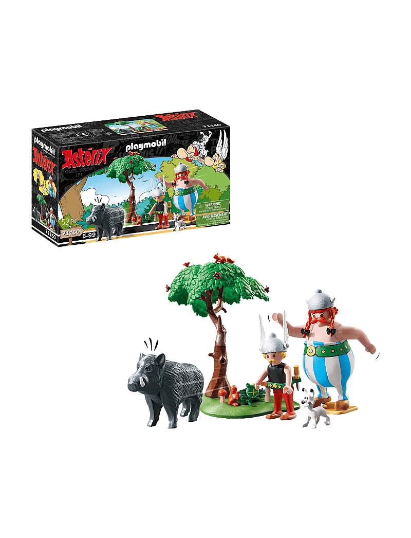 PLAYMOBIL - PLAYMOBIL Astérix: Wild Boar Hunting - 71160 - playmobil asterix - multicolored - 1