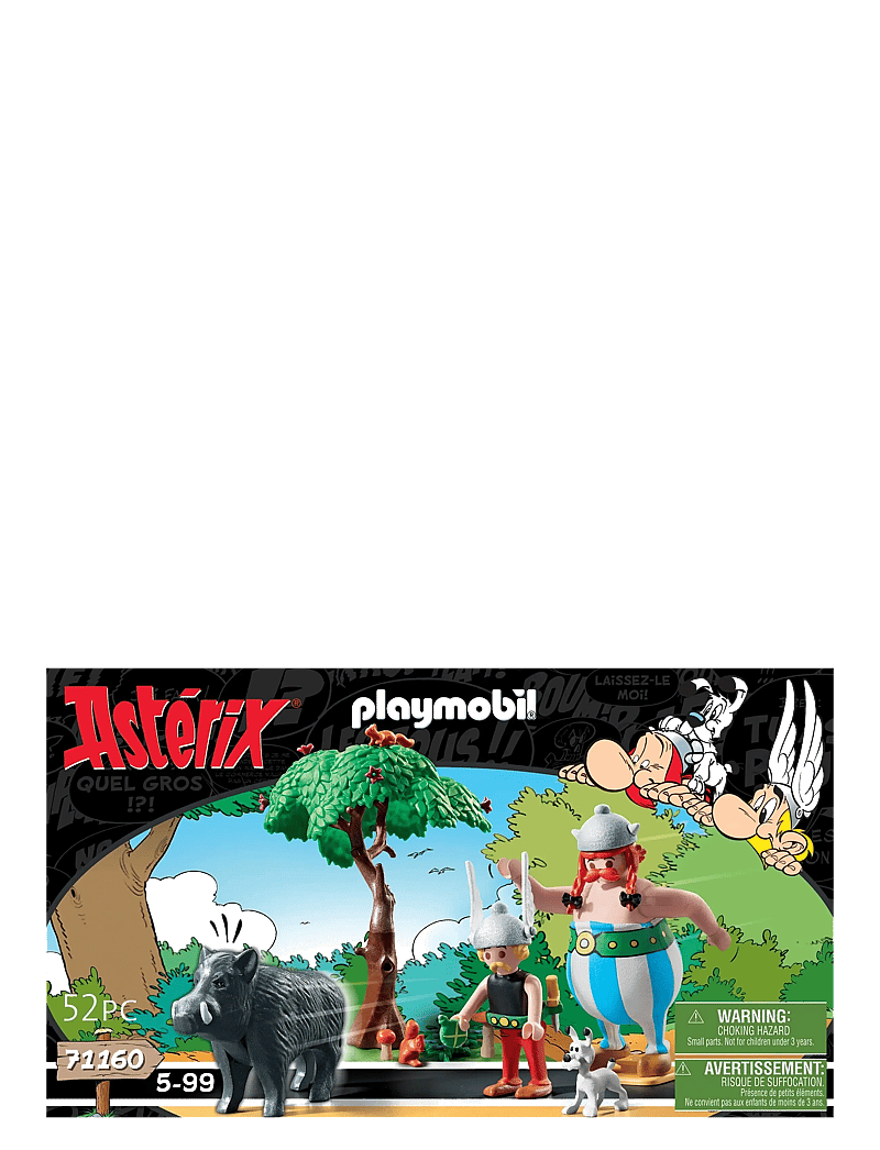 PLAYMOBIL - PLAYMOBIL Astérix: Wild Boar Hunting - 71160 - playmobil asterix - multicolored - 2