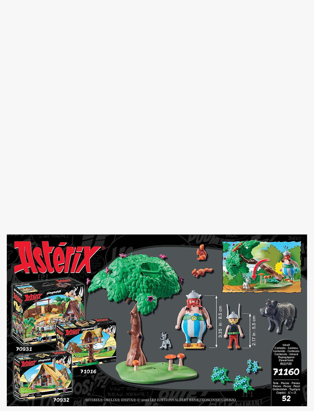 PLAYMOBIL - PLAYMOBIL Astérix: Wild Boar Hunting - 71160 - playmobil asterix - multicolored - 3