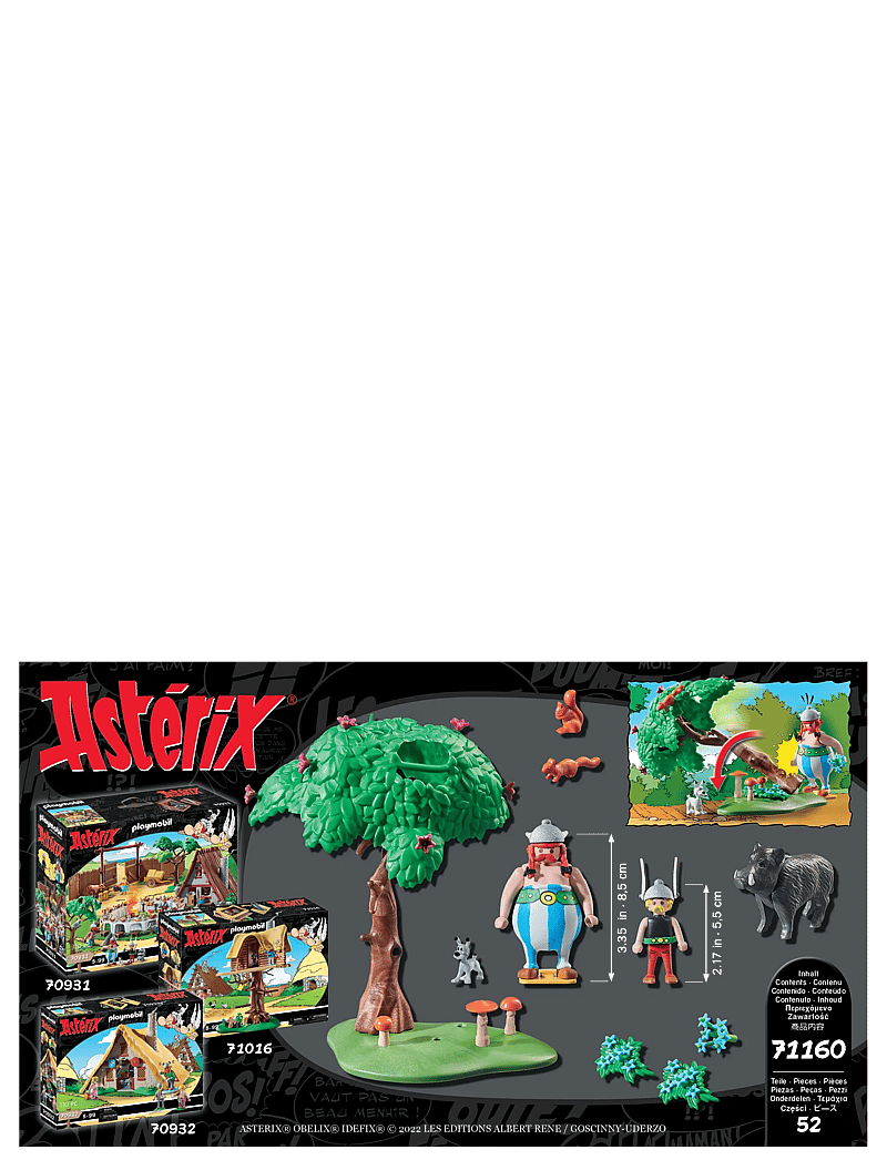PLAYMOBIL - PLAYMOBIL Astérix: Wild Boar Hunting - 71160 - playmobil asterix - multicolored - 3