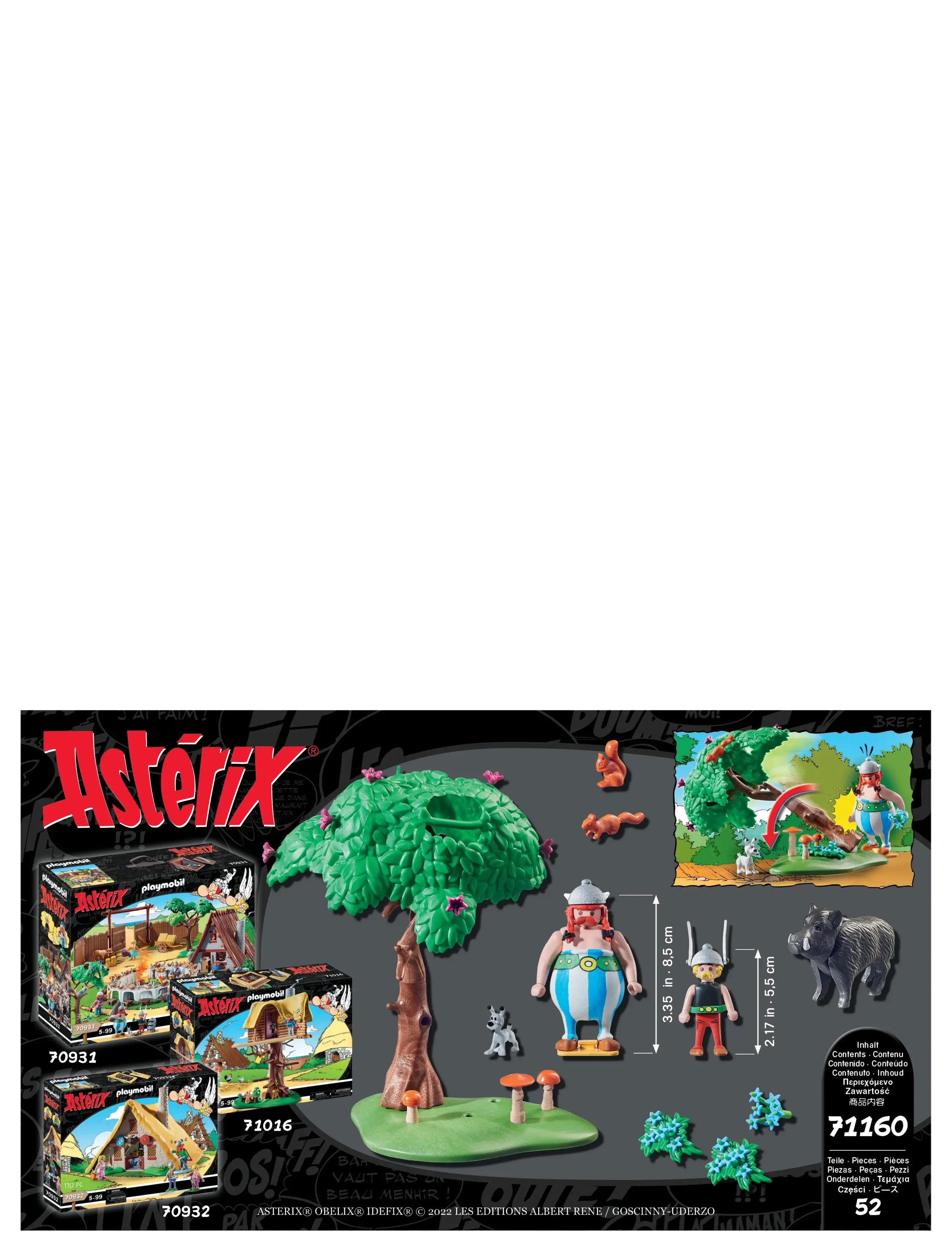 PLAYMOBIL - PLAYMOBIL Asterix: villsvinjakt - 71160 - playmobil asterix - multicolored - 3