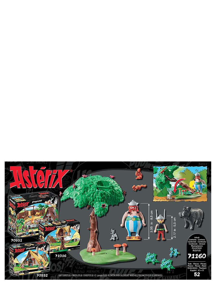 PLAYMOBIL - PLAYMOBIL Astérix: Wild Boar Hunting - 71160 - playmobil asterix - multicolored - 3