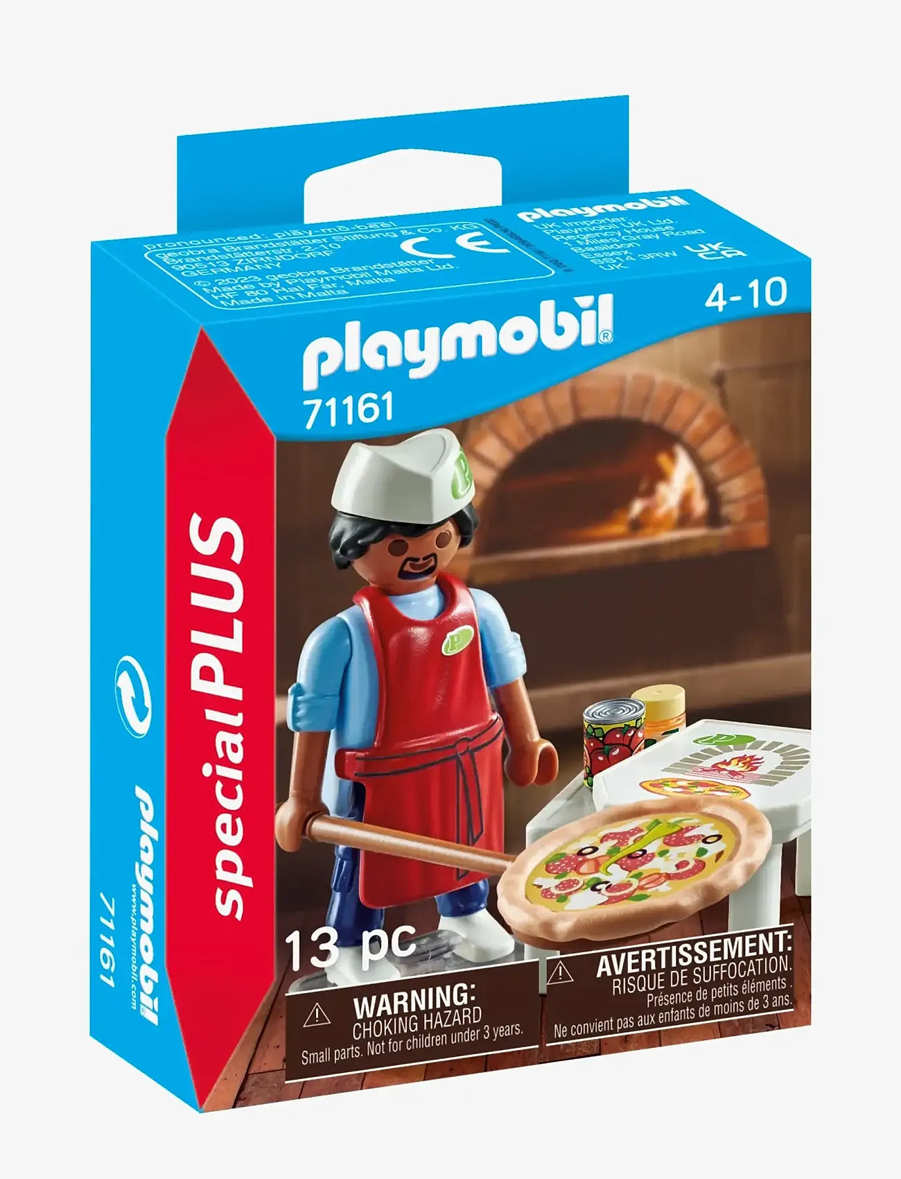 PLAYMOBIL - PLAYMOBIL Special Plus Pizzabaker - 71161 - playmobil special plus - multicolored - 1