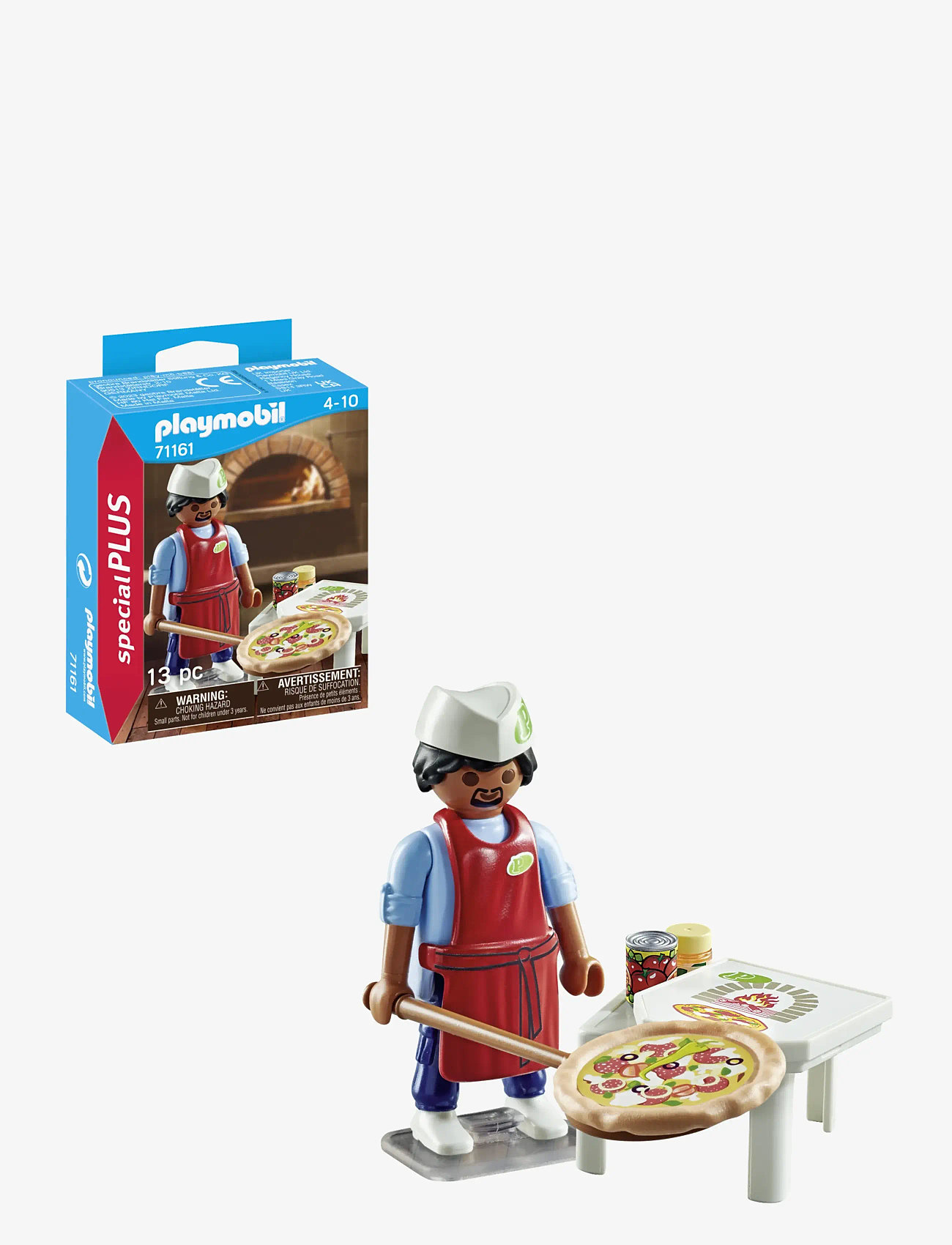 PLAYMOBIL - PLAYMOBIL Special Plus Pizzabaker - 71161 - playmobil special plus - multicolored - 4