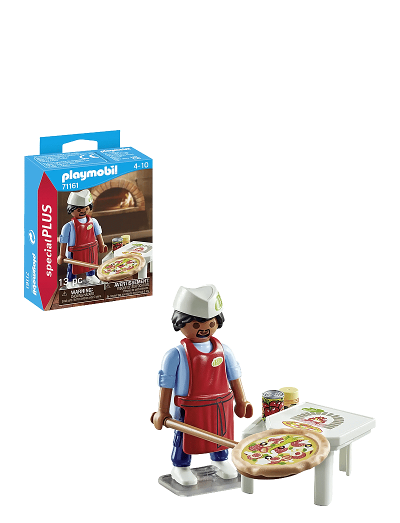 PLAYMOBIL - PLAYMOBIL Special Plus Pizza Chef - 71161 - playmobil special plus - multicolored - 4