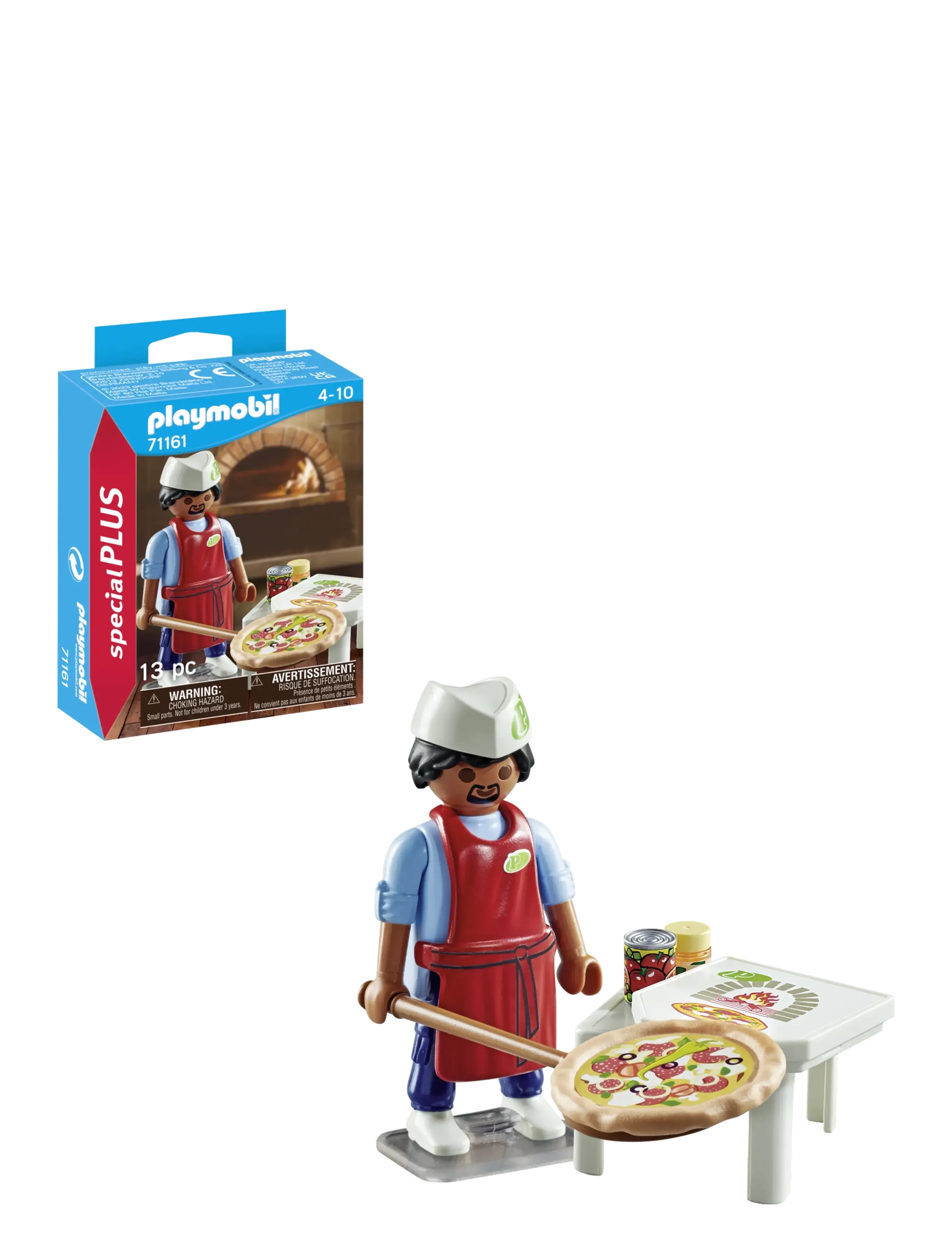 PLAYMOBIL - PLAYMOBIL Special Plus Pizzabagare - 71161 - playmobil special plus - multicolored - 4