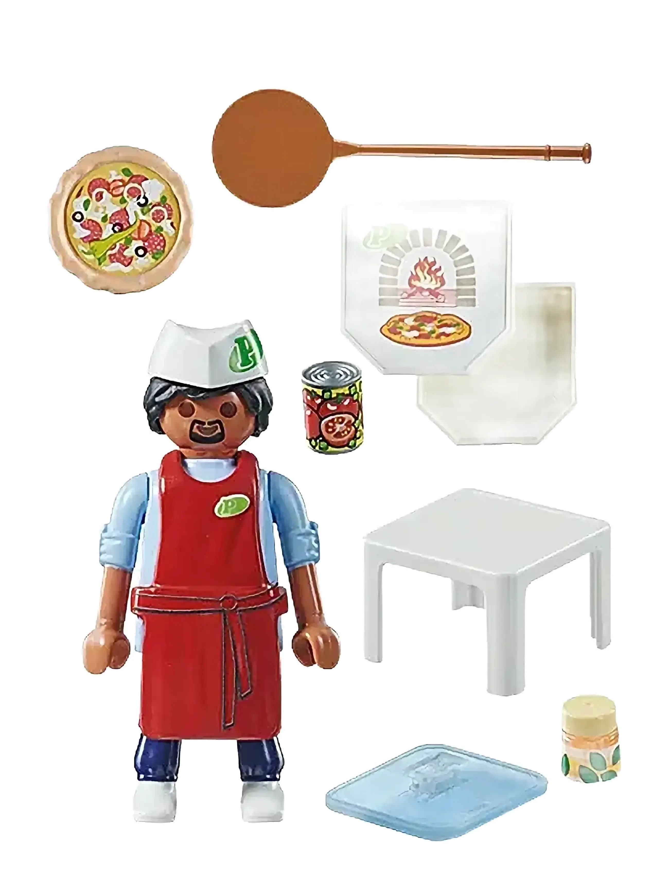 PLAYMOBIL - PLAYMOBIL Special Plus Pizzabagare - 71161 - playmobil special plus - multicolored - 5