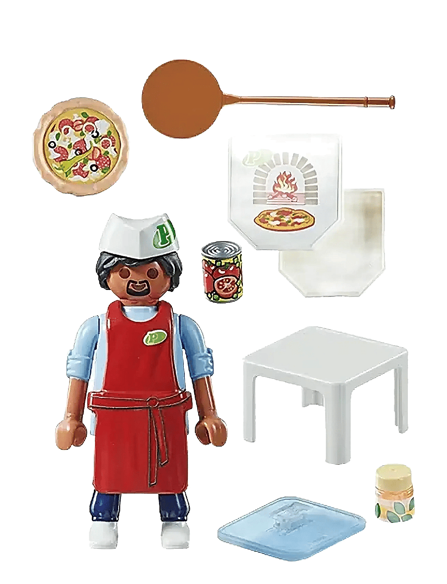 PLAYMOBIL - Pizza Baker - playmobil special plus - multicolored - 4
