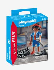 PLAYMOBIL - PLAYMOBIL Special Plus Kvinnelig mekaniker - 71164 - playmobil special plus - multicolored - 4