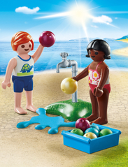 PLAYMOBIL - PLAYMOBIL Special Plus Children with Water Balloons - 71166 - playmobil special plus - multicolored - 1