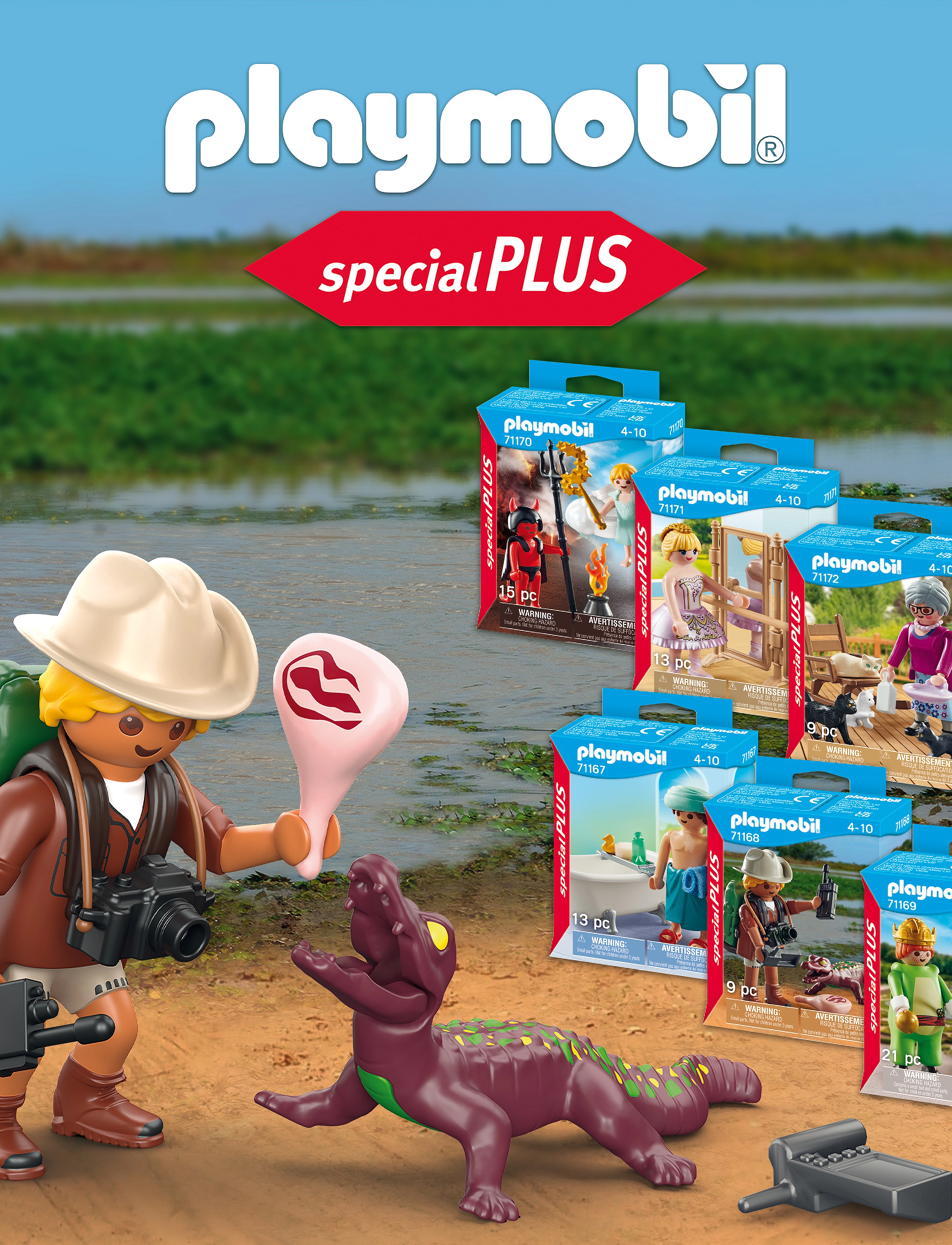 PLAYMOBIL - PLAYMOBIL Special Plus Bedstemor med katte - 71172 - multicolored - 5