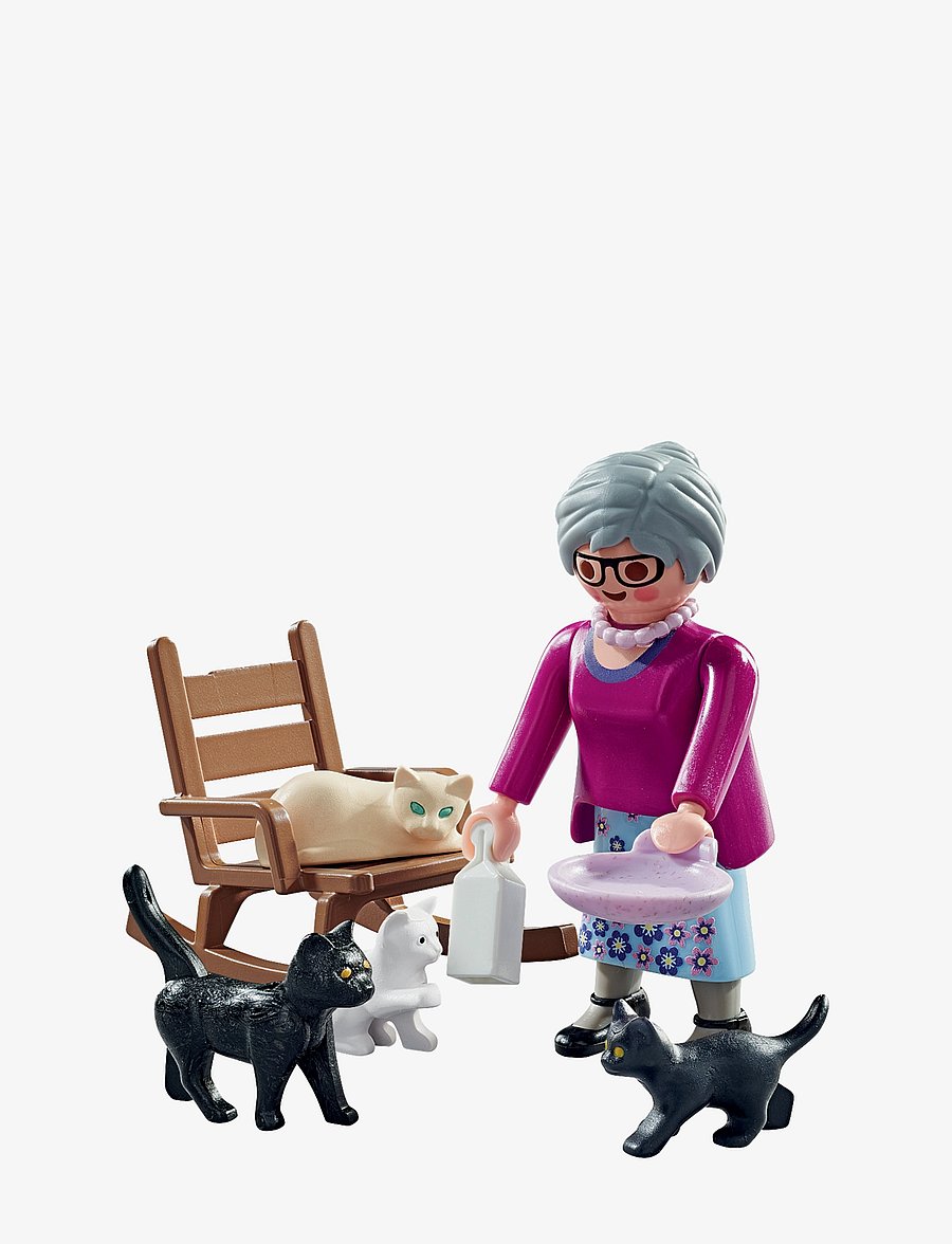 PLAYMOBIL - PLAYMOBIL Special Plus Woman with Cats - 71172 - multicolored - 1