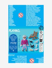 PLAYMOBIL - PLAYMOBIL Special Plus Bedstemor med katte - 71172 - playmobil city life - multicolored - 3