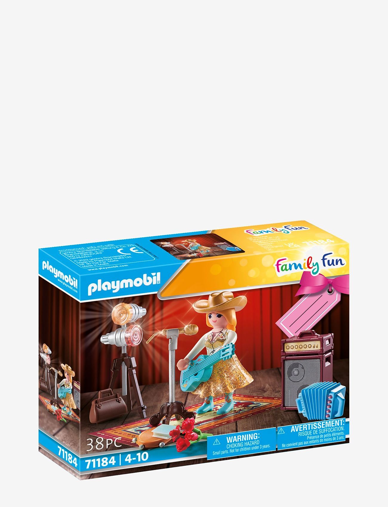 PLAYMOBIL - PLAYMOBIL Gift Sets Country Singer Gift Set - 71184 - playmobil family fun - multicolored - 0