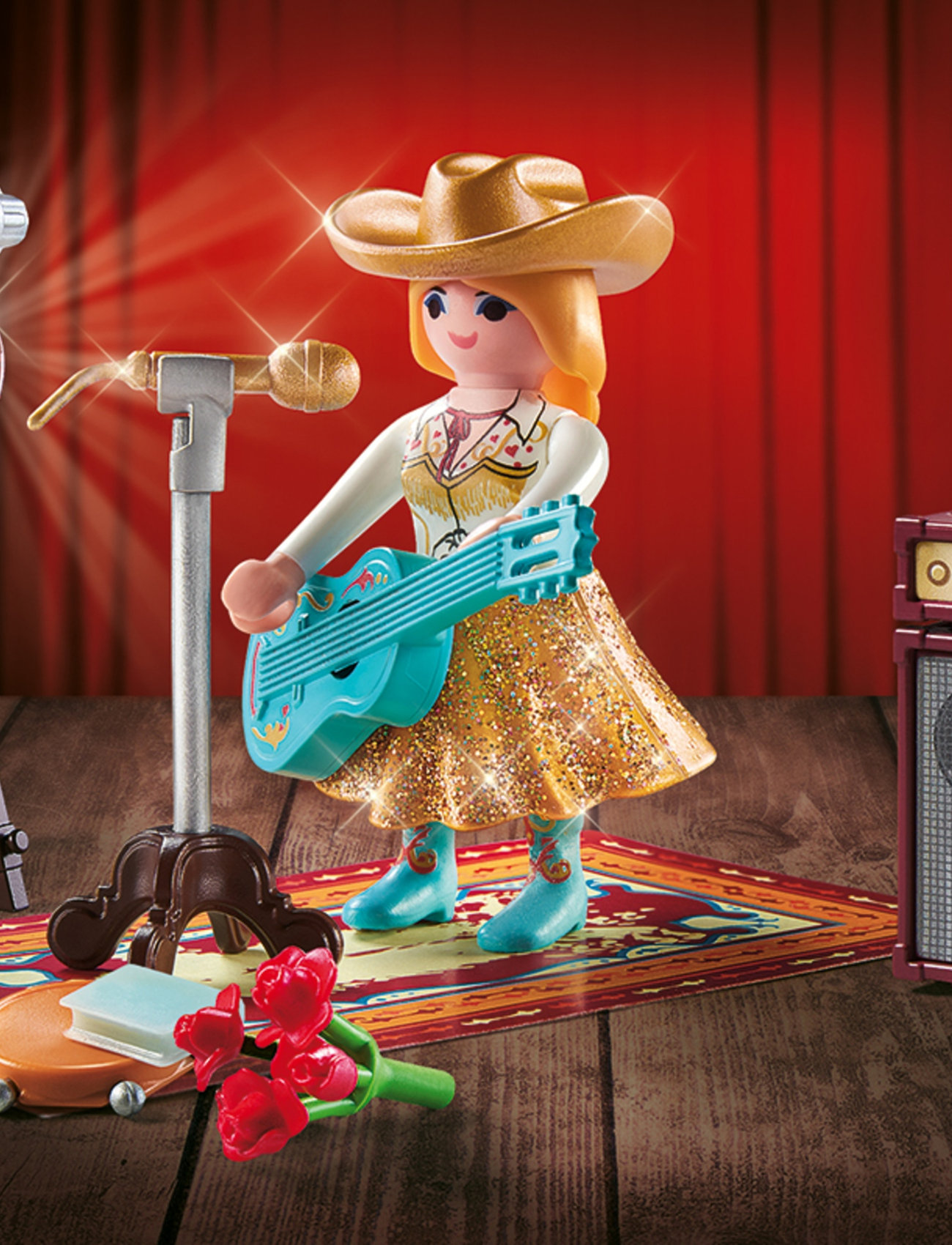 PLAYMOBIL - PLAYMOBIL Gift Sets Country Singer Gift Set - 71184 - playmobil family fun - multicolored - 1