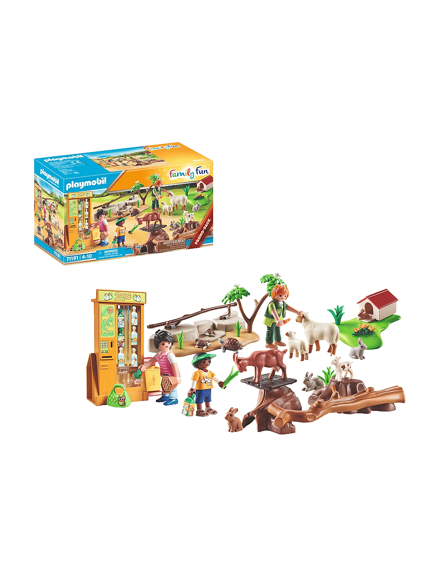PLAYMOBIL - PLAYMOBIL Family Fun Petting Zoo - multicolored - 0