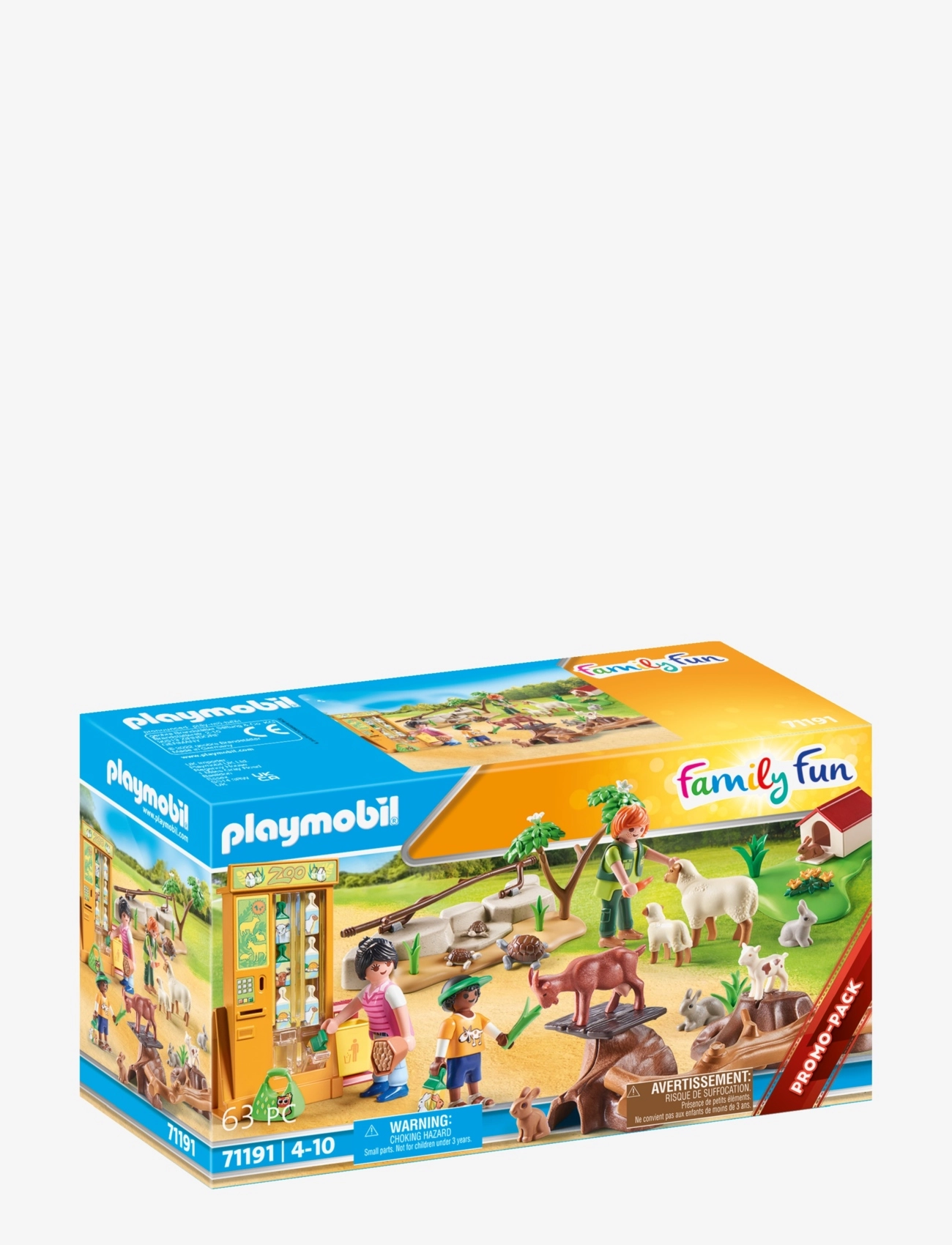 PLAYMOBIL - PLAYMOBIL Family Fun Mit første togsæt - 71191 - multicolored - 3