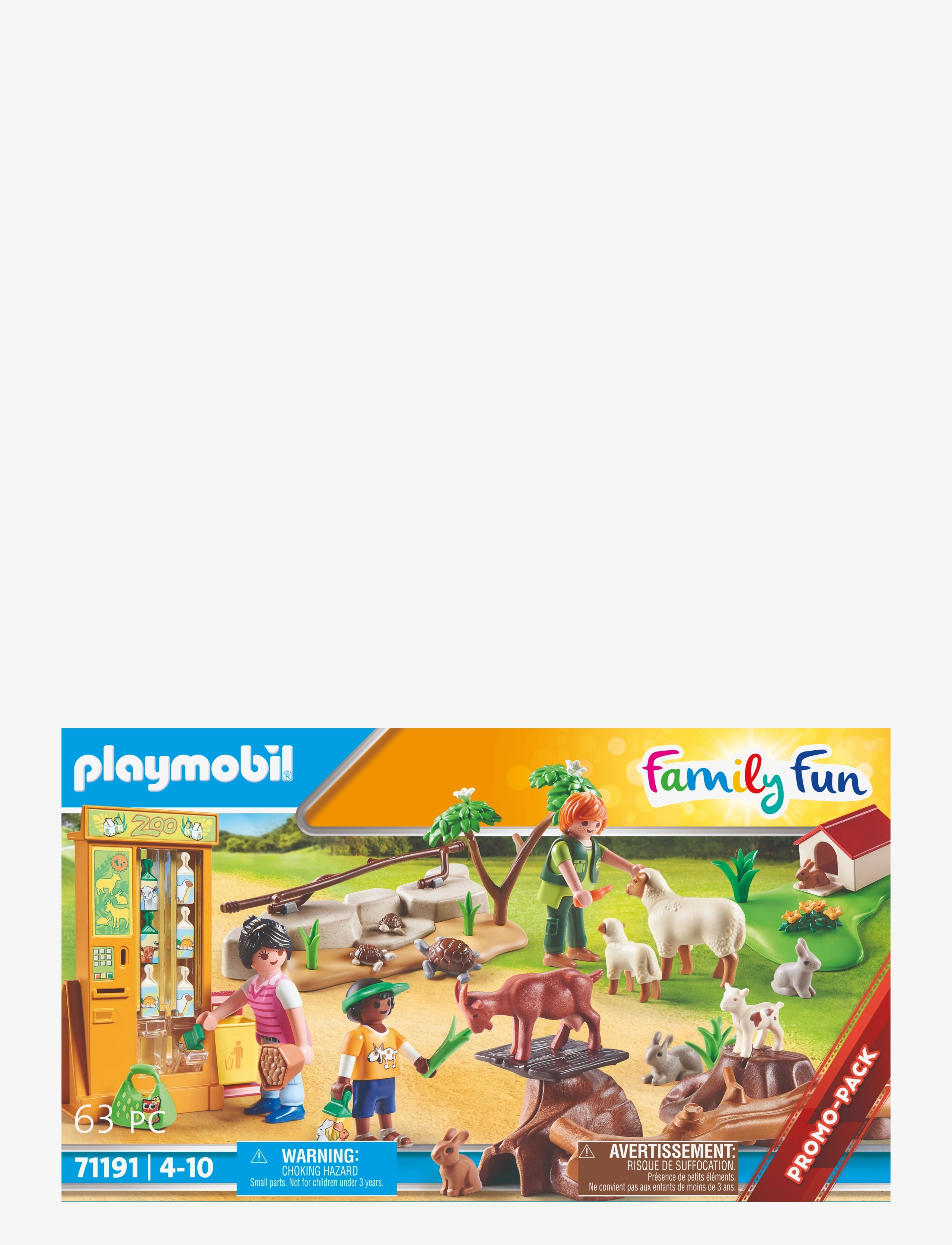 PLAYMOBIL - PLAYMOBIL Family Fun Mit første togsæt - 71191 - multicolored - 4