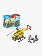 PLAYMOBIL City Life Medical Helicopter - 71203 - MULTICOLORED