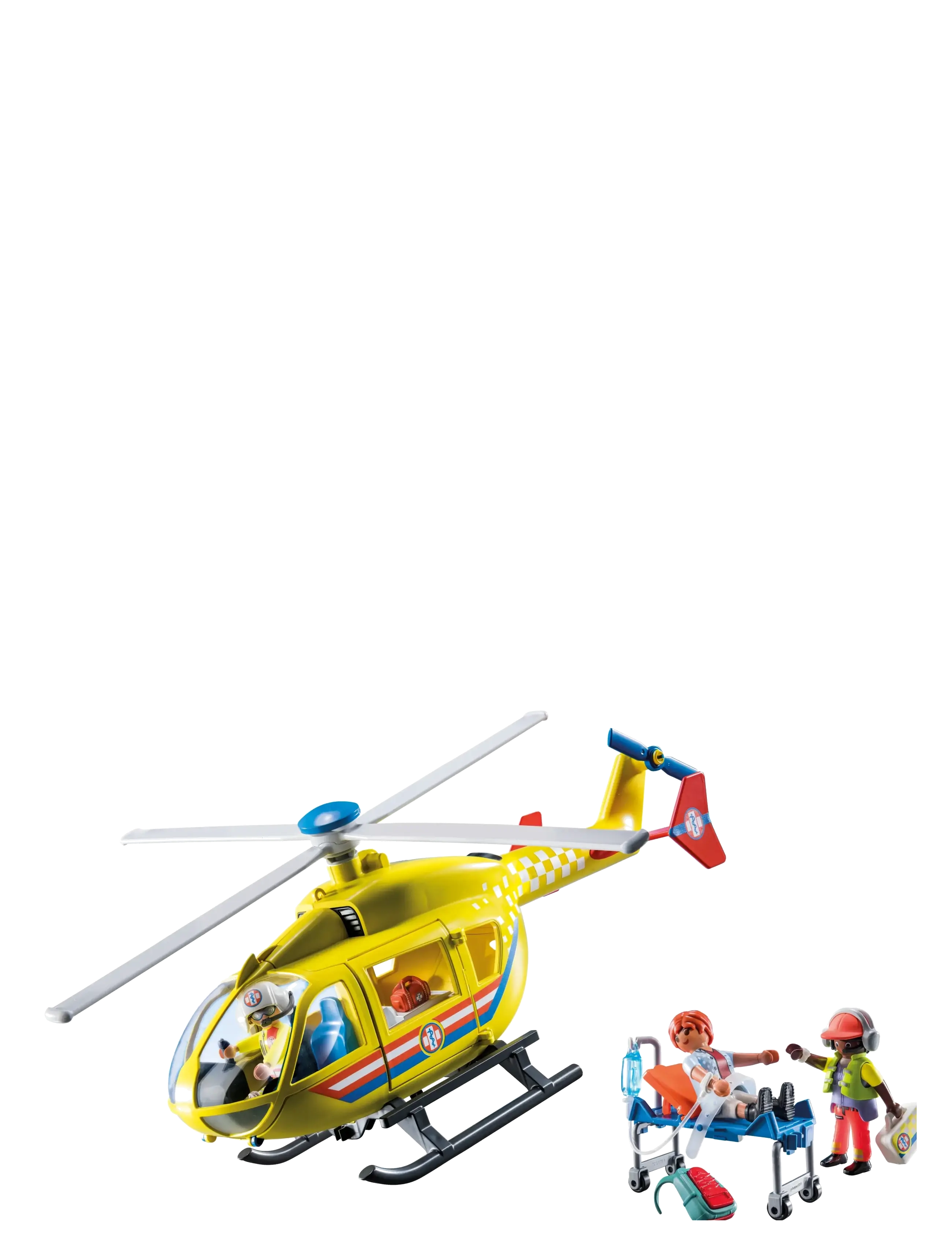 PLAYMOBIL - PLAYMOBIL City Life Redningshelikopter - 71203 - playmobil city life - multicolored - 3