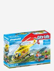 PLAYMOBIL - PLAYMOBIL City Life Räddningshelikopter - 71203 - playmobil city life - multicolored - 8