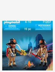 PLAYMOBIL - PLAYMOBIL DuoPacks Brandmænd - 71207 - laveste priser - multicolored - 2