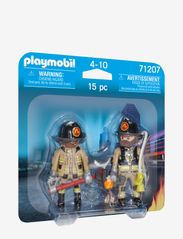 PLAYMOBIL - PLAYMOBIL DuoPacks Brannmenn - 71207 - de laveste prisene - multicolored - 3