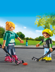 PLAYMOBIL - PLAYMOBIL DuoPacks Roller Hockey - 71209 - lowest prices - multicolored - 4