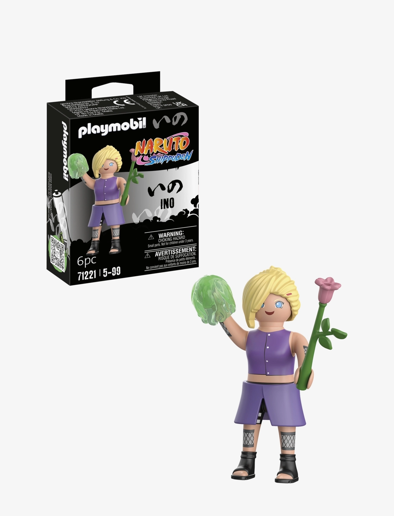 PLAYMOBIL Playmobil Naruto Ino - 71221 Patterned - One Size - Kinder