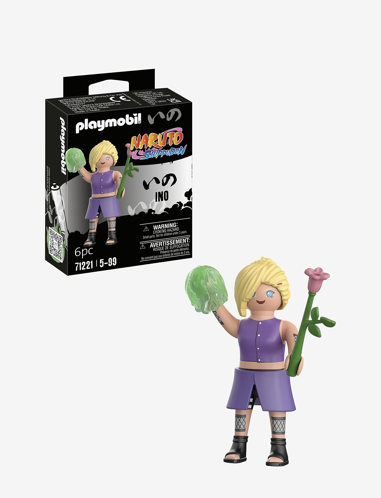 PLAYMOBIL - PLAYMOBIL Naruto Ino - 71221 - playmobil naruto - multicolored - 1