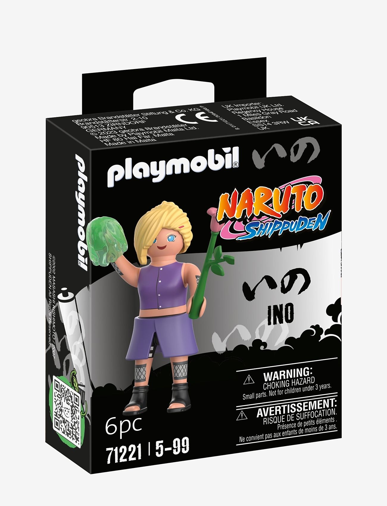 PLAYMOBIL - PLAYMOBIL Naruto Ino - 71221 - playmobil naruto - multicolored - 3