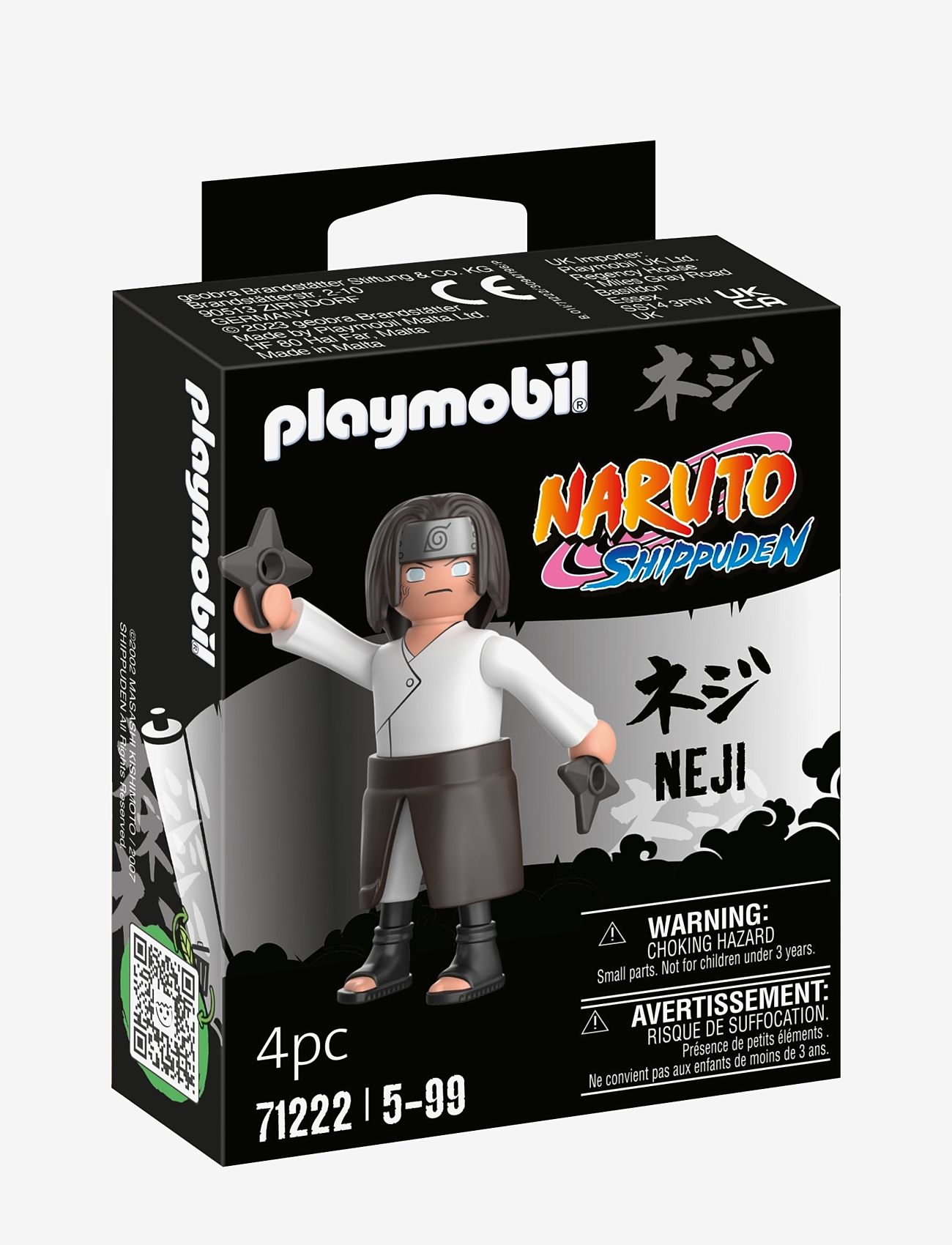 PLAYMOBIL - PLAYMOBIL Naruto Neji - 71222 - playmobil naruto - multicolored - 3