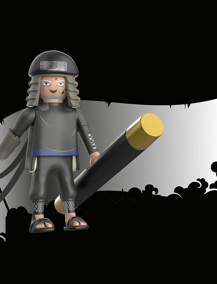 PLAYMOBIL - PLAYMOBIL Naruto Hiruzen - 71227 - playmobil naruto - multicolored - 3