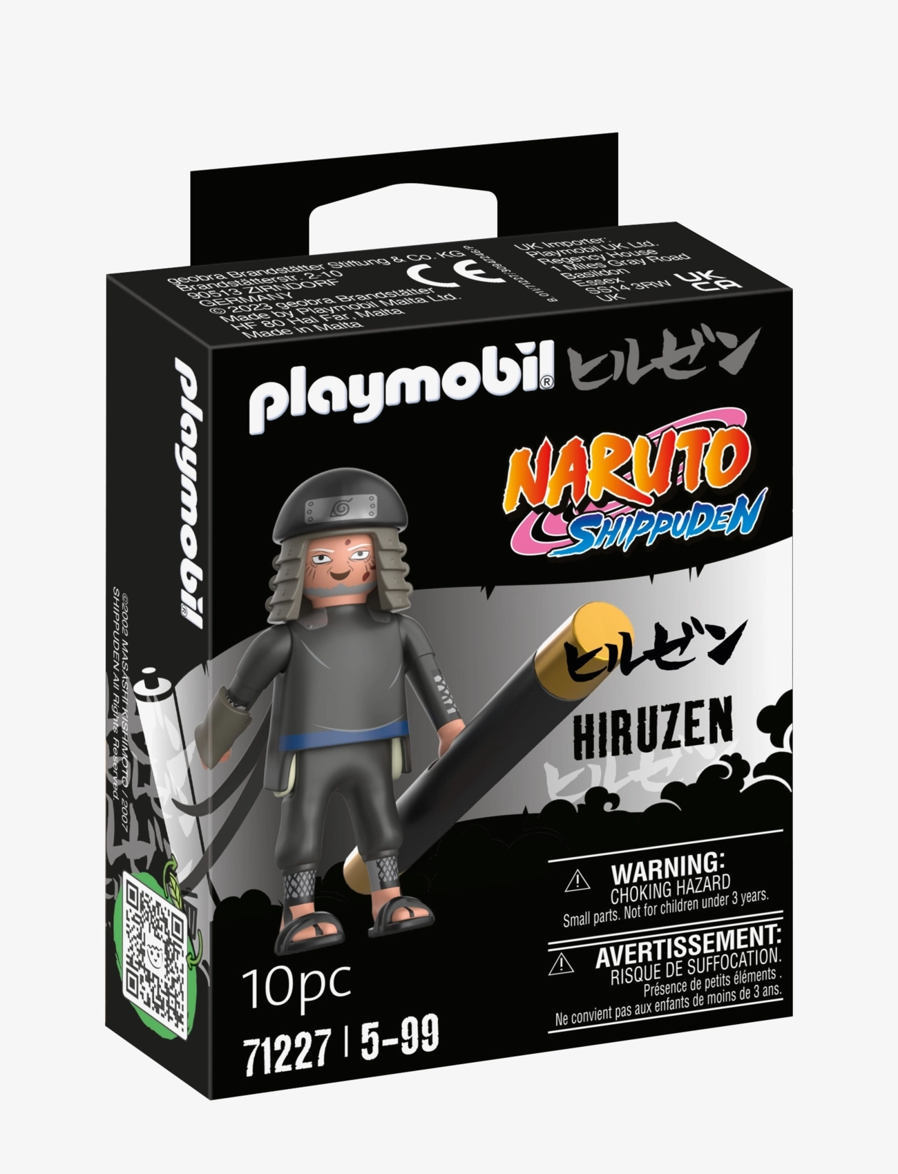 PLAYMOBIL - PLAYMOBIL Naruto Hiruzen - 71227 - playmobil leikföng - multicolored - 3