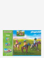 PLAYMOBIL - PLAYMOBIL Country Piknikutflukt med hester - 71239 - playmobil country - multicolored - 3