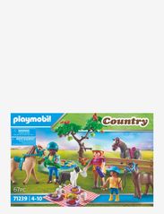 PLAYMOBIL - PLAYMOBIL Country Picnic med heste - 71239 - playmobil country - multicolored - 5