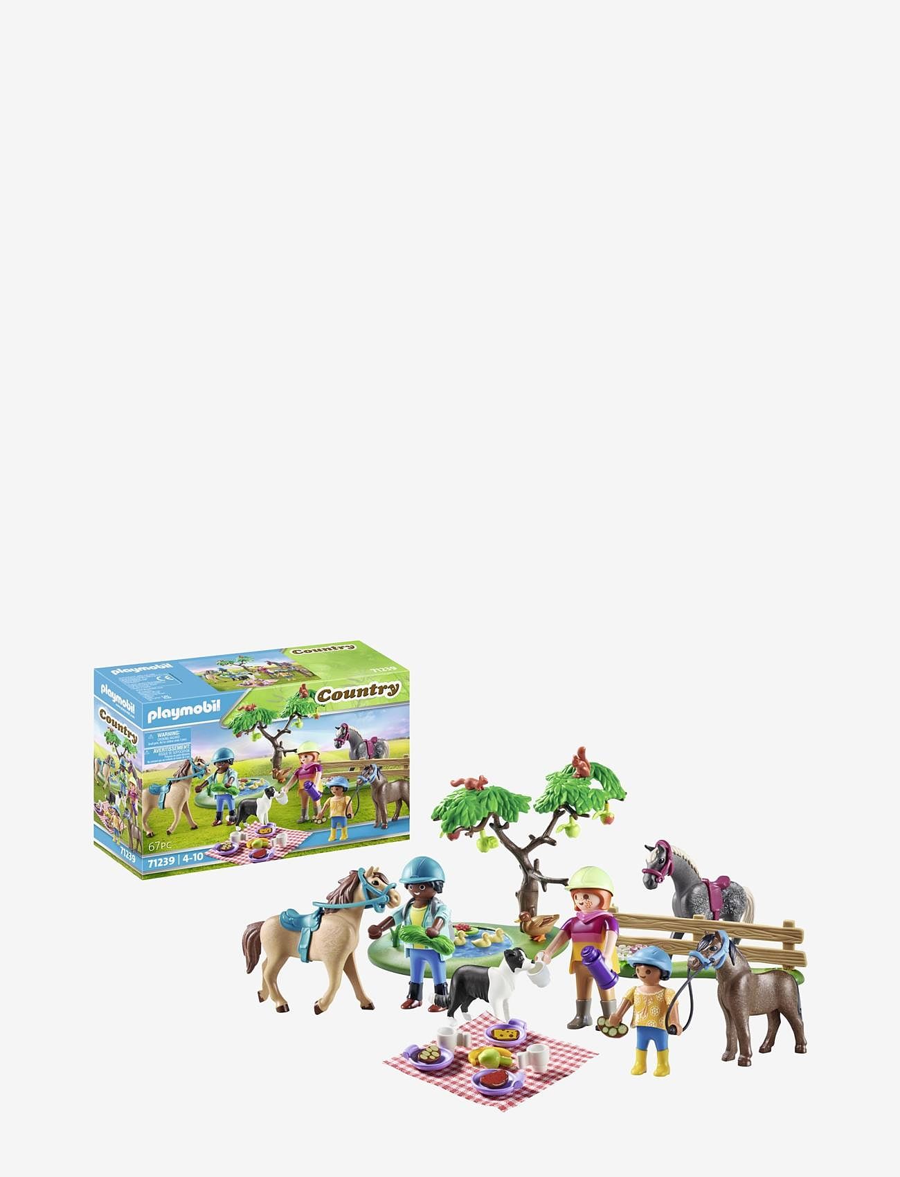 PLAYMOBIL - PLAYMOBIL Country Picnic Adventure with Horses - 71239 - playmobil country - multicolored - 0