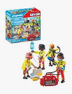 PLAYMOBIL City Life Medical Team - 71244 - MULTICOLORED