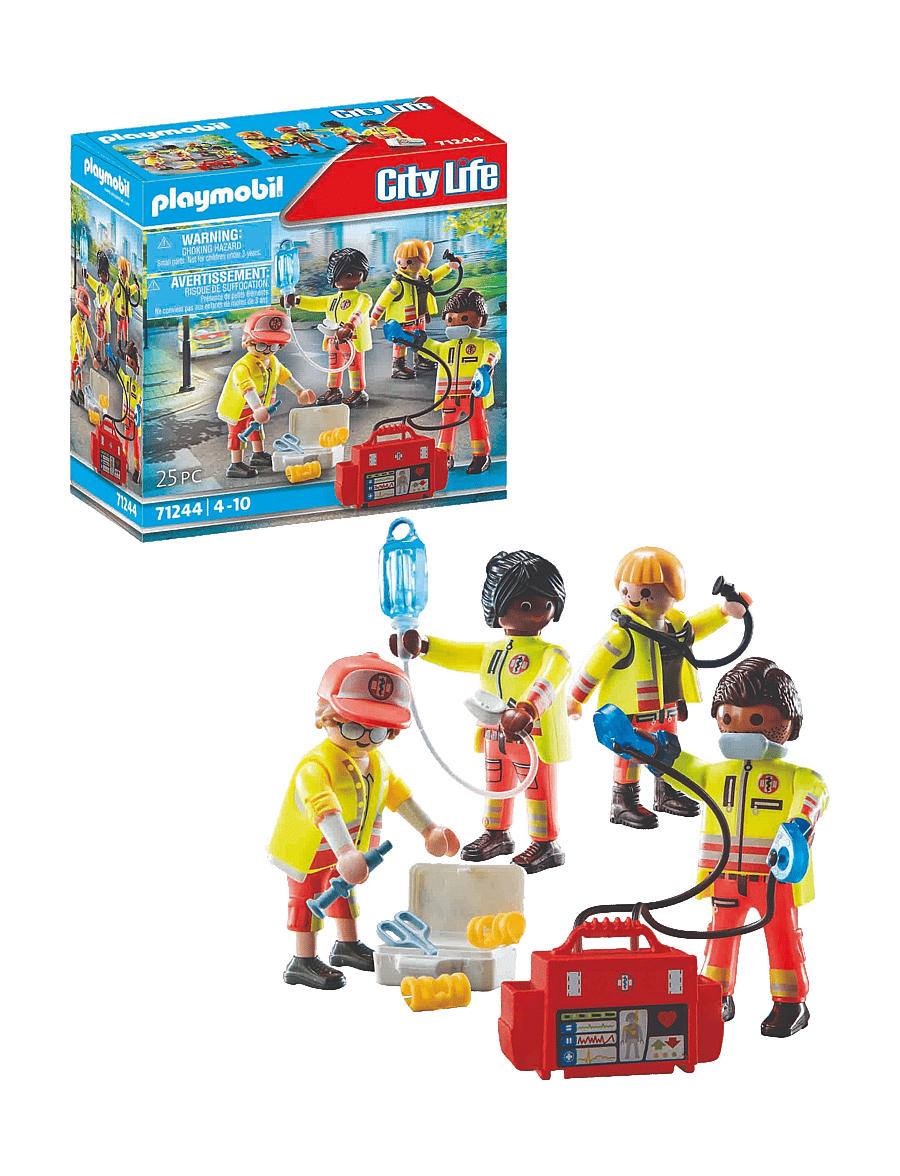 PLAYMOBIL - Rescue Team - playmobil city life - multicolored - 0