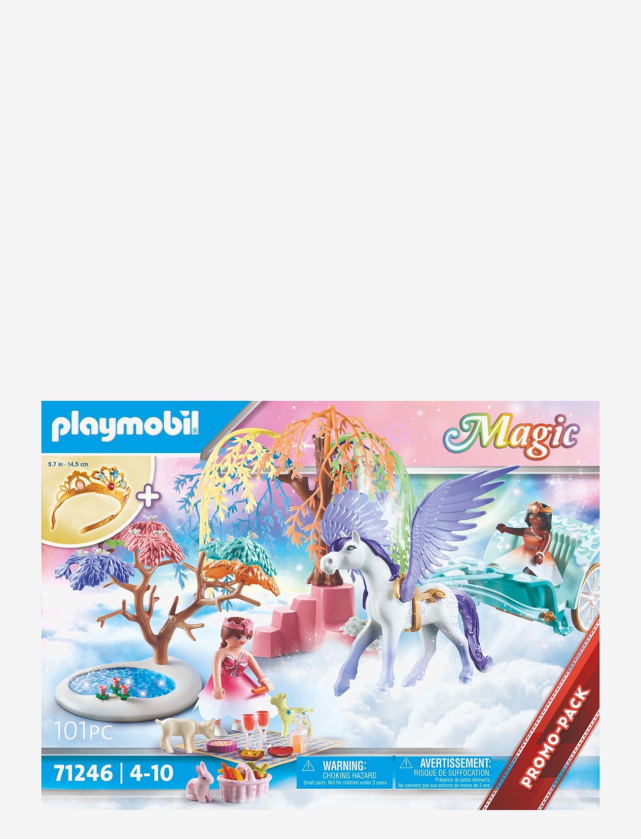 PLAYMOBIL - PLAYMOBIL Magic Picnic med pegasushestevogn - 71246 - playmobil magic - multicolored - 5