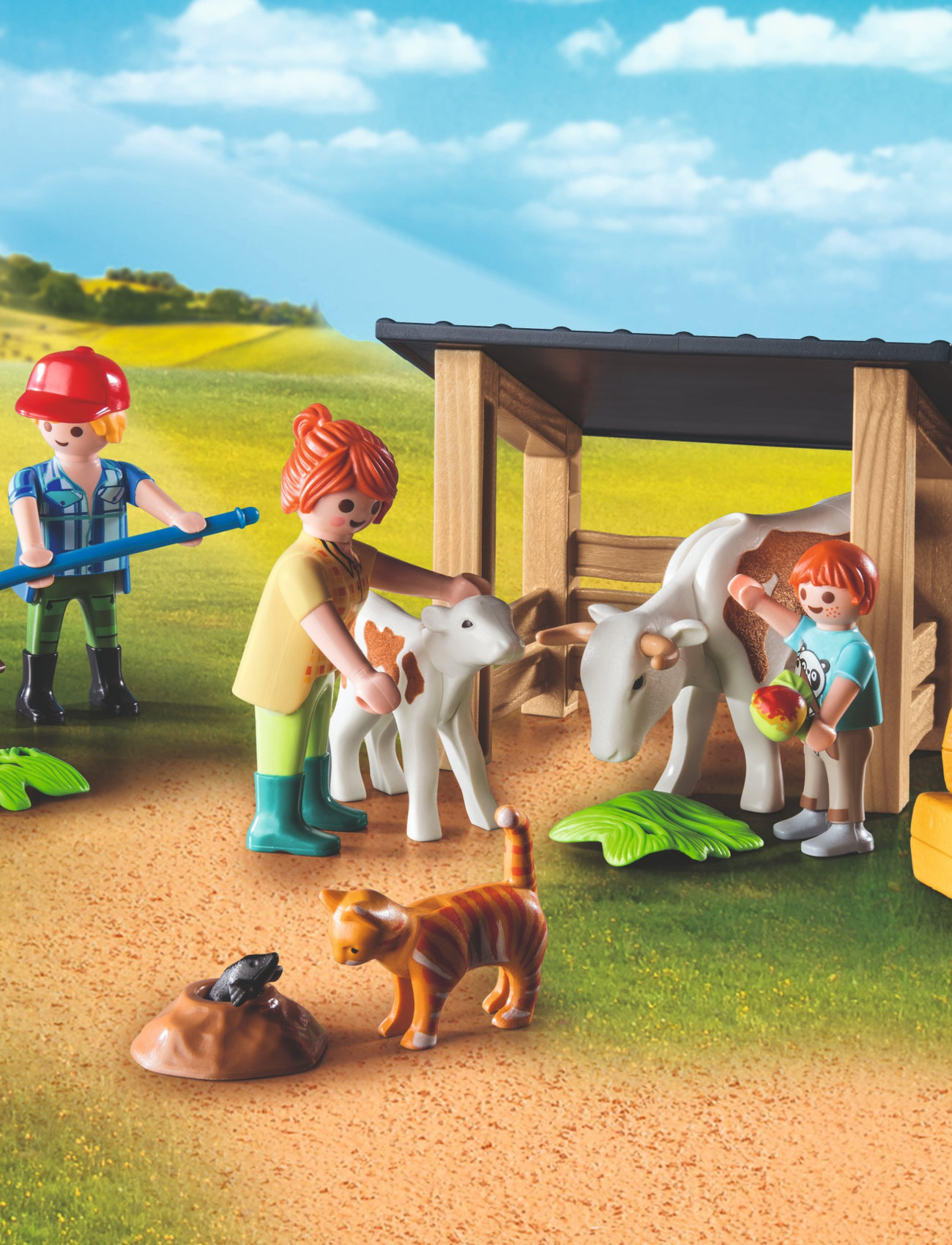 PLAYMOBIL - PLAYMOBIL Country Farmhouse with Outdoor Area - 71248 - playmobil country - multicolored - 1
